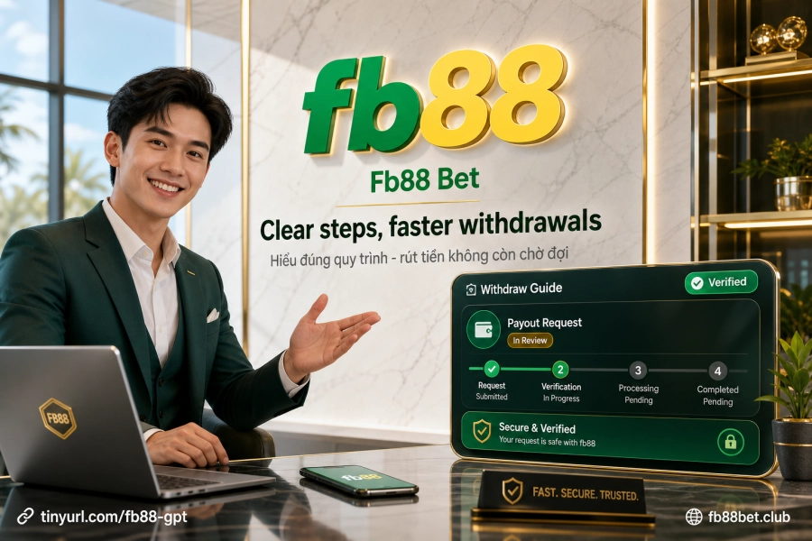 hướng dẫn rút tiền Fb88 điều kiện vòng cược hạn mức hội viên 2026