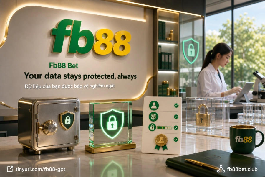 chính sách bảo mật Fb88 thu thập dữ liệu cá nhân SSL 128-bit quyền kiểm soát